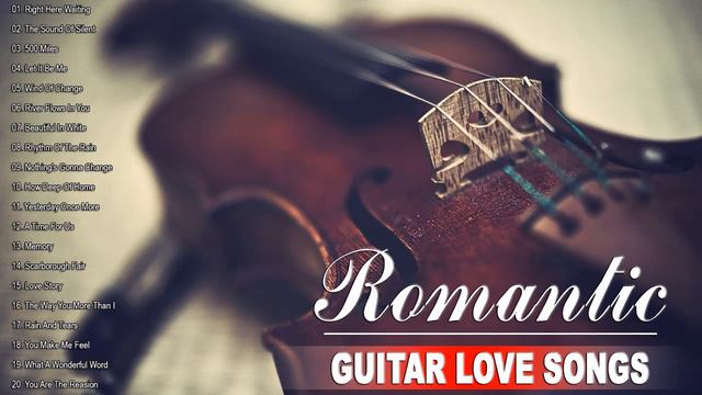 Top 50 Violin Love Songs Instrumental - Best Relaxing Instrumental Music