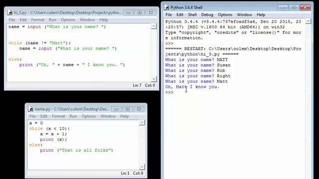 Covering While / Else in Python смотреть онлайн