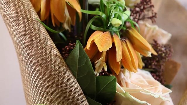 Женский букет. Новые идеи упаковки букета. Анонс вебинара, флорист Анастасия Шехерина смотреть онлайн