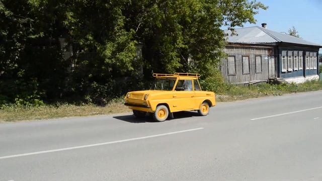 Легендарная Инвалидка СМЗ С-3Д в Сысерти смотреть онлайн