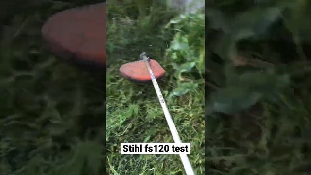 Stihl fs120 test// must seen