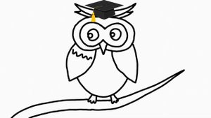 Совушка. Как нарисовать сову / мультик раскраска. Для малышей про животных. Совёнок мульт #47