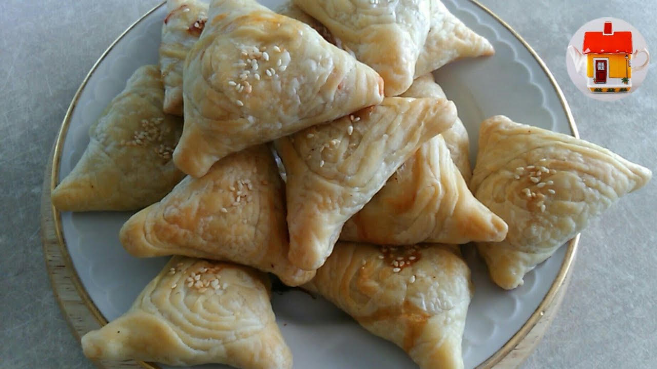 Как приготовить самсу  Вкусная домашняя самса с курицей