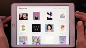 Как создать новый холст в Procreate | Уроки Procreate