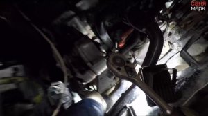 VW Passat B3 замена термостата быстро снято на GoPro hero 5 black