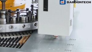 Комбинированный координатно-пробивной пресс с лазерной резки .dardontech