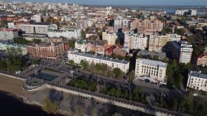 Самара. Речной вокзал\Набережная. Архивное видео 2020 года.