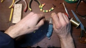 Изготовление приманки мандула ( тапочек)