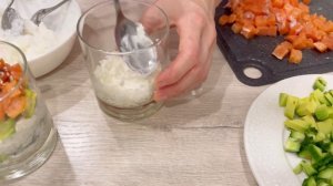 Салат а-ля роллы ФИЛАДЕЛЬФИЯ на праздничный стол / Суши Салат Филадельфия для ленивых