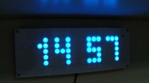 Часы на адресной светодиодной ленте. Addres LED Clock.