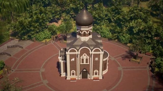 Храм Воскресения Христова. Посёлок Металлострой, г. Санкт-Петербург