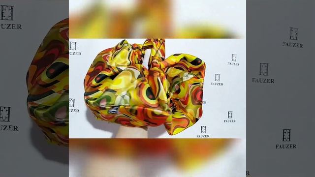 Мега -КРУПНАЯ ОБЪЕМНАЯ резинка для волос яркая fauzer смотреть онлайн