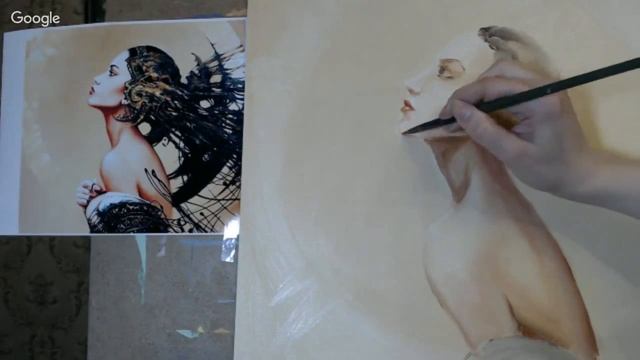 #МК Екатерина Захваткина "Портрет маслом".