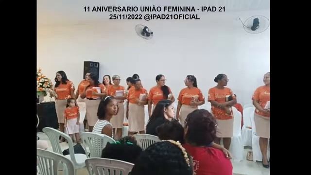 11 ANIVERSÁRIO UNIÃO FEMININA - IPAD 21 | AO VIVO смотреть онлайн