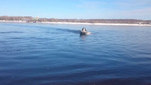 лодка алюминиевая VK-3800 с ПЛМ 8 л. с. смотреть онлайн