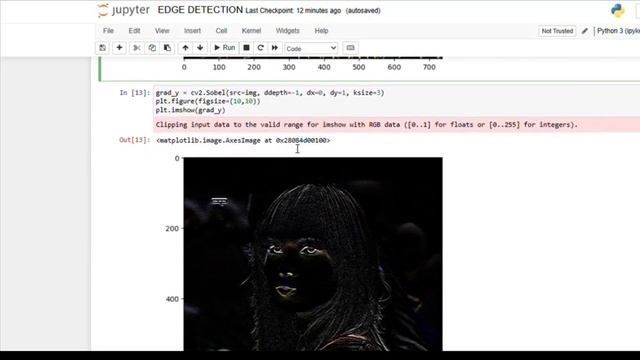 EDGE DETECTION  in Image processing using OpenCV in python
