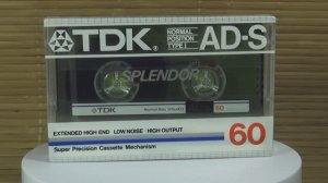 Аудиокассета TDK AD-S SPLENDOR. Само Великолепие #tdk