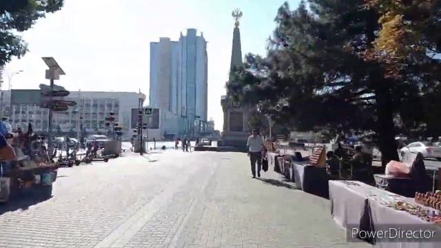 Прогулка по улице Красная, город Краснодар.