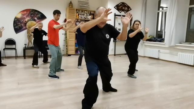 Тайзицюань. Запись занятия по тайцзи (продолжение)