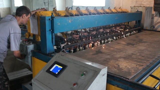 МТМ станок для выпуска сварной кладочной сетки смотреть онлайн