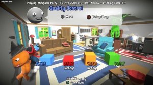 ВОЗМОЖНО ЛИ УСТОЯТЬ УБЕГАЯ ОТ ГИГАНТСКОГО ГОЛОДНОГО КИТА В PARTY PANIC