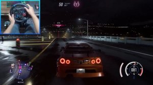 NFS Heat UNITΞ 3.0 - Late Night Eddie's Nissan Skyline GTR R34 Gameplay