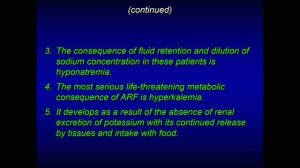 Acute renal failure