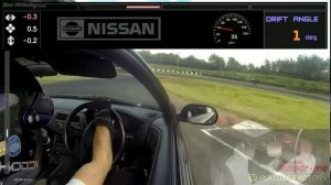 Teeside Drift with Data & Pedalcam FLATOUT FACTORY Nissan S14a Japanese Old School Style