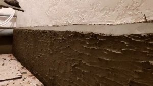 ЭФФЕКТ КОРЫ ДЕРЕВА из плиточного клея / СТРУКТУРНЫЙ ВАЛИК /Декор для неровных стен