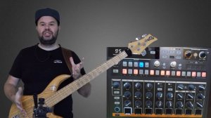 ДРАМ-МАШИНА - лучший друг басиста! Отрабатываем БАСОВЫЕ ГРУВЫ с DrumBrute Impact