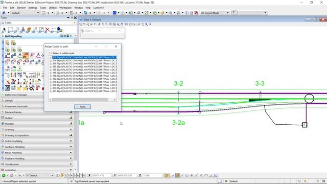 Bentley's Electrical Solution for Rail Signaling Design