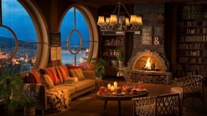 Cozy Fireplace And Relaxing Music To Help Relax, Chill And Slow Down. Bring Balance To Your Being