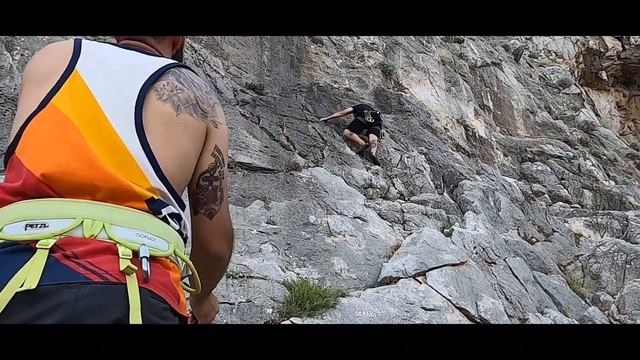 Climbing at Ladiko, Rhodes Island, Greece смотреть онлайн