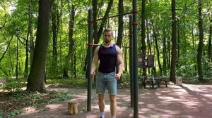 Пройди испытание Толяна! Подтягивания в лесенку на турнике.