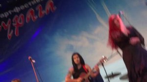 Курага 2015. Поселок Курагино. Муз.группа "Перепутье" из г. Минусинск.