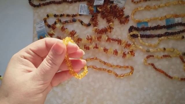 Натуральный ЯНТАРЬ - бусы и колье -  из Калининграда!!!! Продажа.