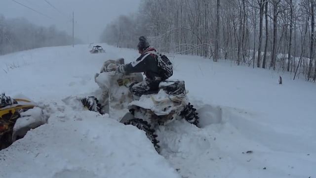 НEУДАЧНЫЙ ТЕСТ-ДРАЙВ ГУСЕНИЦ НА КВАДРОЦИКЛЕ CFMOTO X8!