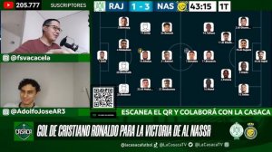 ?  RAJA CASABLANCA vs AL NASSR EN VIVO? JUEGA CRISTIANO RONALDO