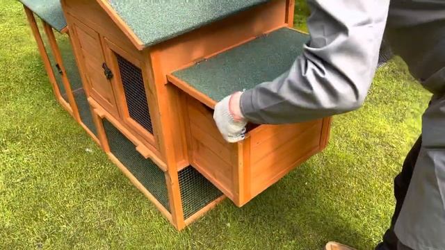 Курятник на приусадебном участке. смотреть онлайн