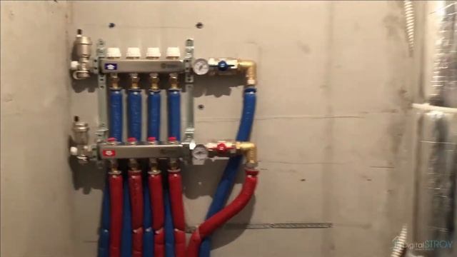 Монтаж коллекторного отопления во время ремонта квартиры, коллектор stout смотреть онлайн