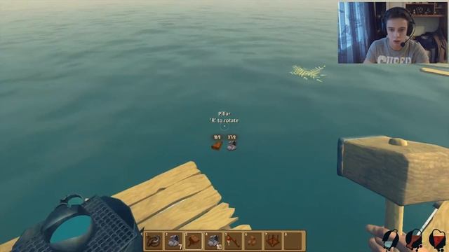 КАК МЕНЯ ЧУТЬ НЕ СЪЕЛА АКУЛА -//- RAFT смотреть онлайн