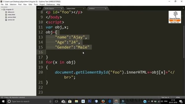 JSON Tutorial for Beginners | JSON OBJECT | Delete Object | Modify Object | Read Object | Part-3