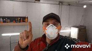 Красим акрилом во избежание кратеров и прочего...