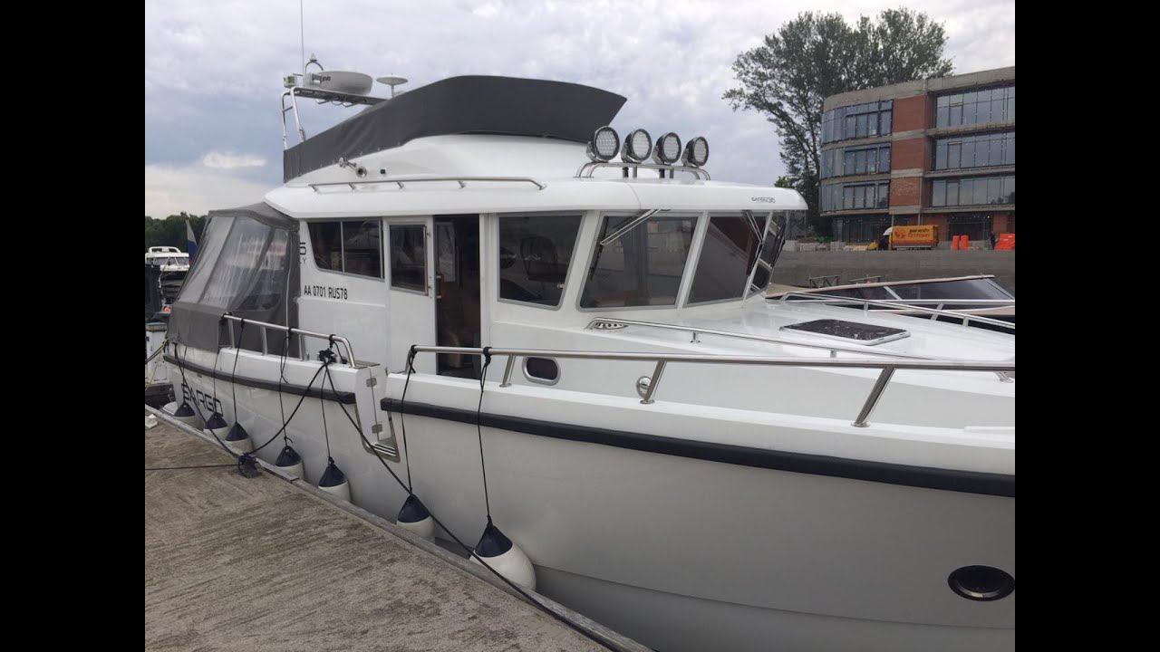 Морской внедорожник  Sargo 36 FLY для сложных задач на море| Yachts Expert
