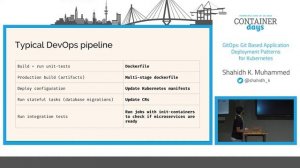 GitOps: Git Based Application Deployment Patterns for Kubernetes - Shahidh K. Mohammed, Hasura