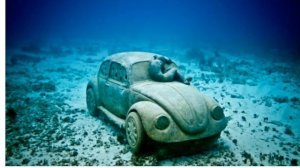 Подводный музей в Канкуне