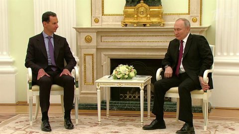 В Москве состоялись переговоры Владимира Путина с президентом Сирии Башаром Асадом