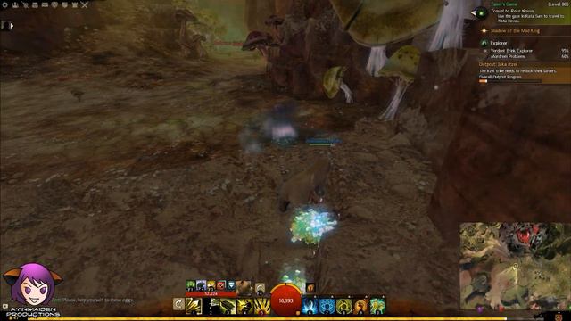 Guild Wars 2 - Verdant Brink insight: Fumerol Caves смотреть онлайн