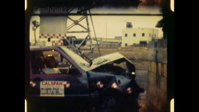 Saab 9000 | 1986 | Frontal Crash Test | NHTSA | CrashNet1 смотреть онлайн