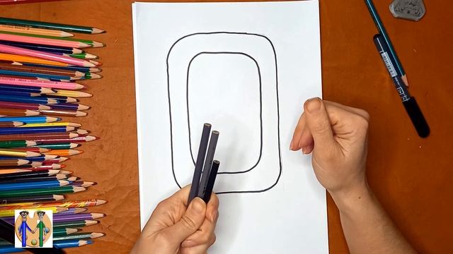 Как нарисовать цифру 0. Онлайн-школа рисования "Малевашки" смотреть онлайн